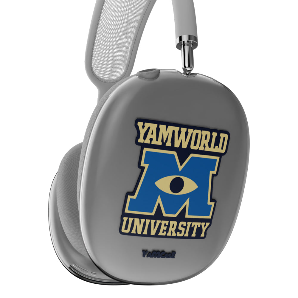 Silicone YamCase for AirPods Max University Transparent